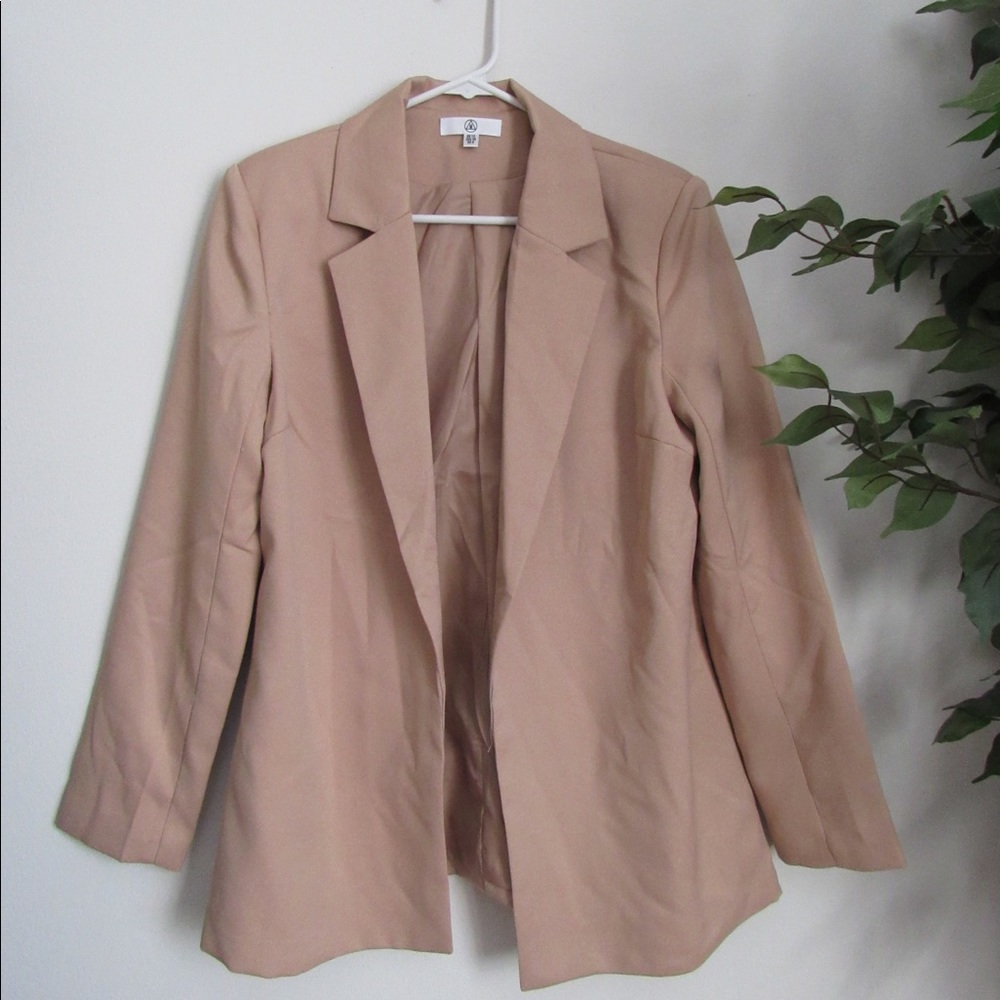 Camel Longline Blazer